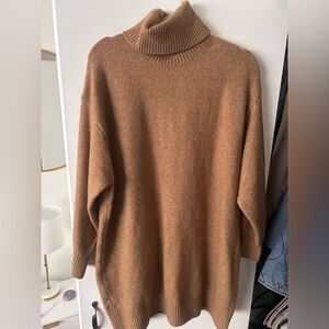 Mango Brown Midi Dress